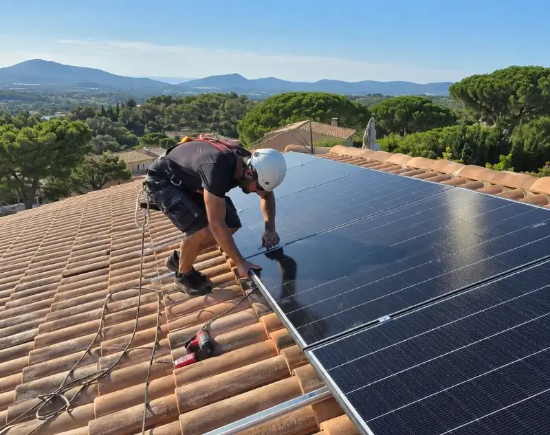 Installateur panneaux solaires Saint-Macaire-du-Bois — pose photovoltaïque sur toiture