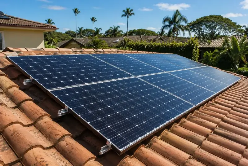 Installation de panneaux solaires à Saint-Macaire-du-Bois